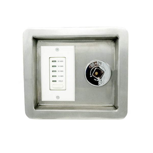 1 Hour Button Timer with Key Valve Panel
