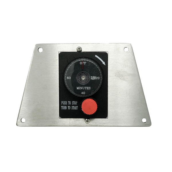 Gas Timer with E-Stop – Flat Trapezoid Panel