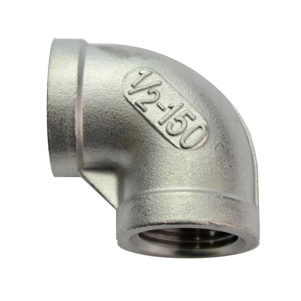 1/2” 90° ELBOW – STAINLESS STEEL FITTING