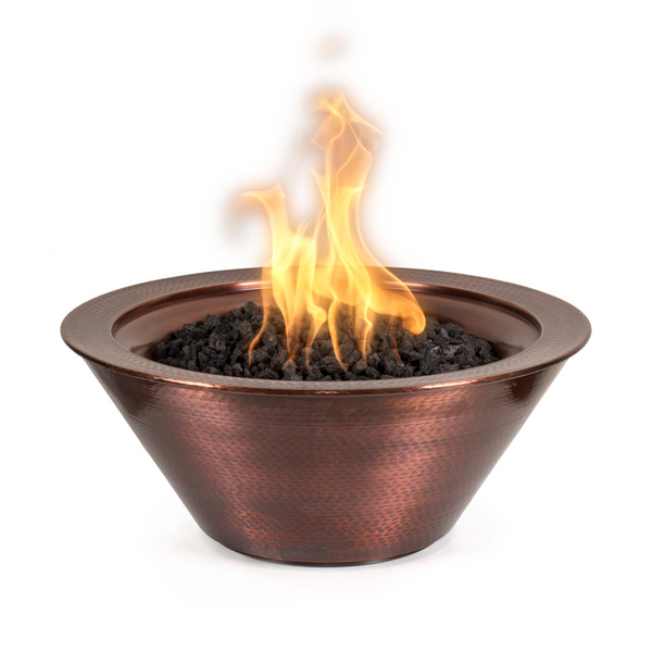 CAZO FIRE BOWL ™ – HAMMERED PATINA COPPER