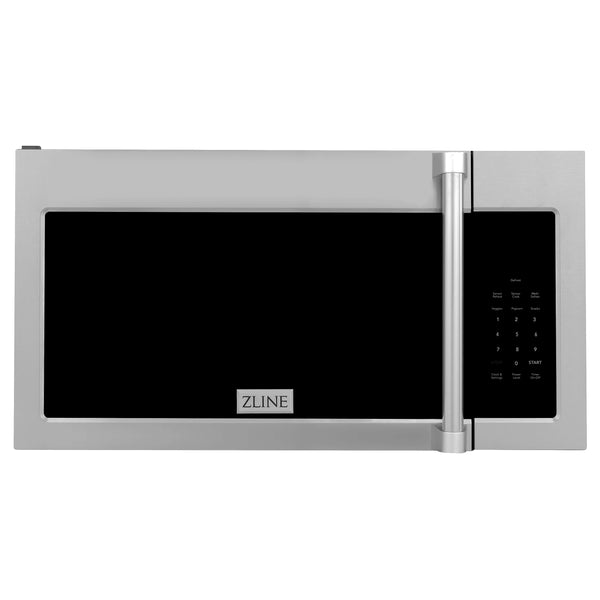 30" ZLINE Appliances Package with Refrigeration - 30" Stainless Steel Gas Range, 30" Traditional Over The Range Microwave and 24" Tall Tub Dishwasher (4KPR-SGROTRH30-DWV)