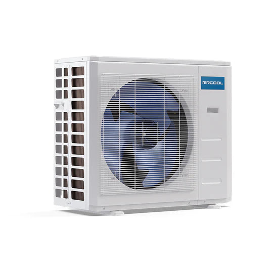 MRCOOL Mini Split - 36,000 BTU 3 Zone Ductless Heating & Cooling Complete System - Covers Up To 1500 SQ. FT For 3 Rooms - 4th Gen - CEILING CASSETTE - 12k+12k+12k