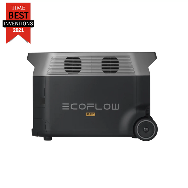 ECOFLOW DELTA Pro Portable Home Battery(LiFePO4), 3.6KWh Expandable Portable Power Station, Huge 3600W AC Output, Solar Generator (Solar Panel Not Included) For Home Backup, RV, Travel, Outdoor Camping