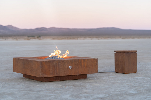 CABO SQUARE METAL FIRE PIT