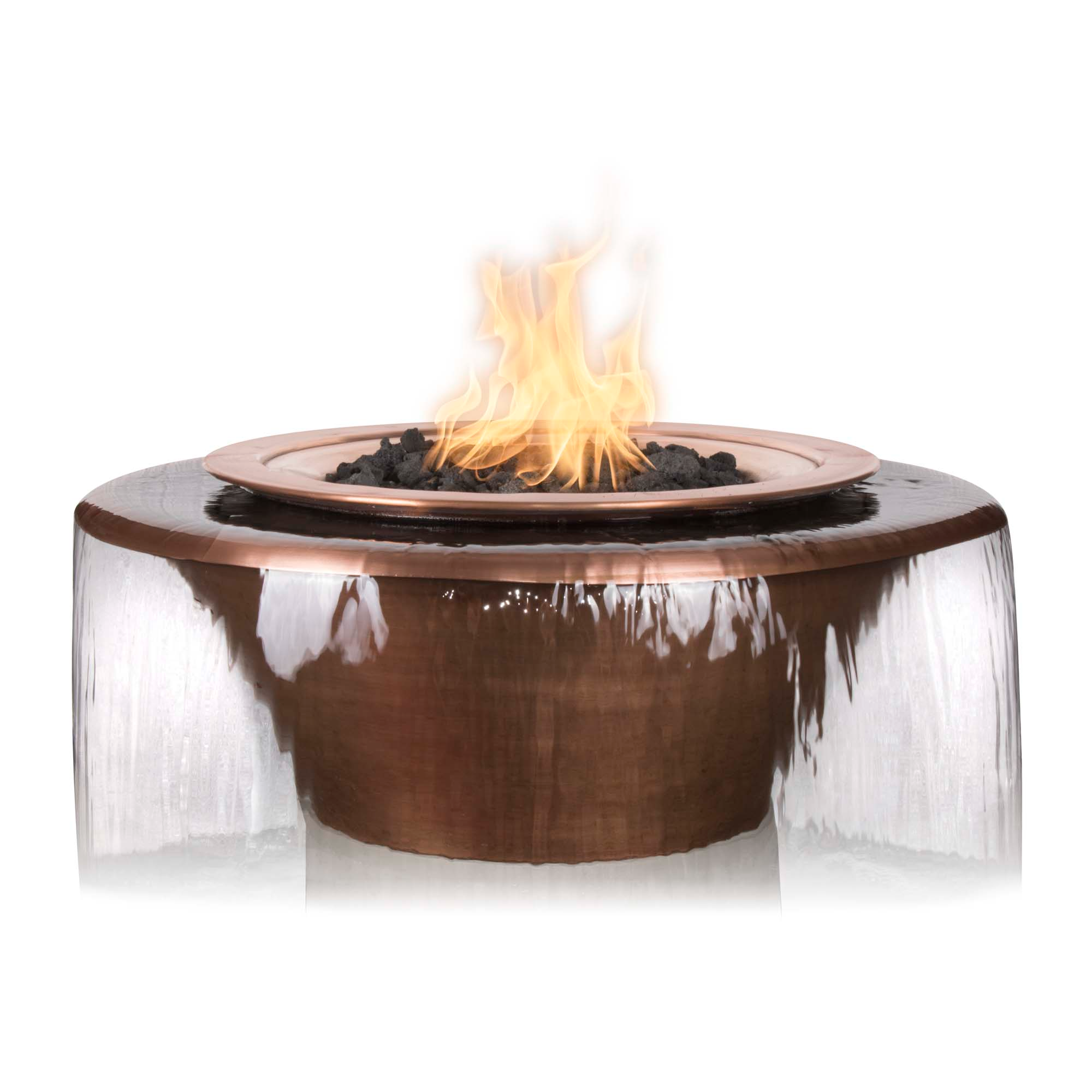 CAZO FIRE & WATER BOWL ™ COPPER 360° SPILL