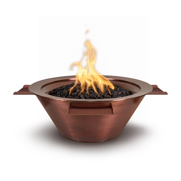 CAZO FIRE & WATER BOWL ™ COPPER 4-WAY SPILL