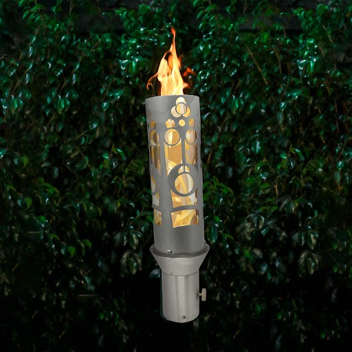 MOSAIC FIRE TORCH Stainless Steel