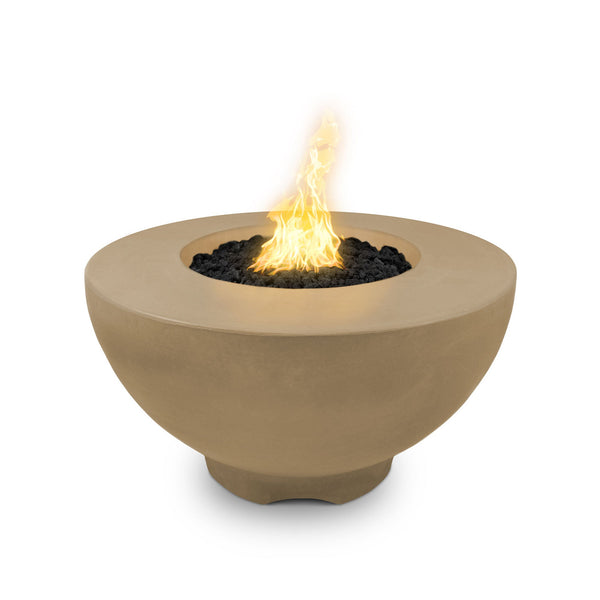 The Outdoor Plus 37″ Sienna Concrete Fire Pit