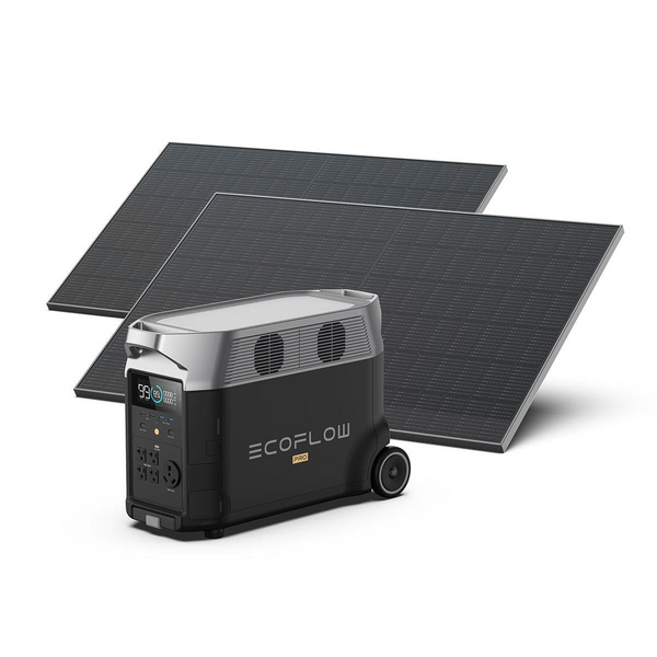 EcoFlow DELTA Pro Portable Power Station + 400W Rigid Solar Panel