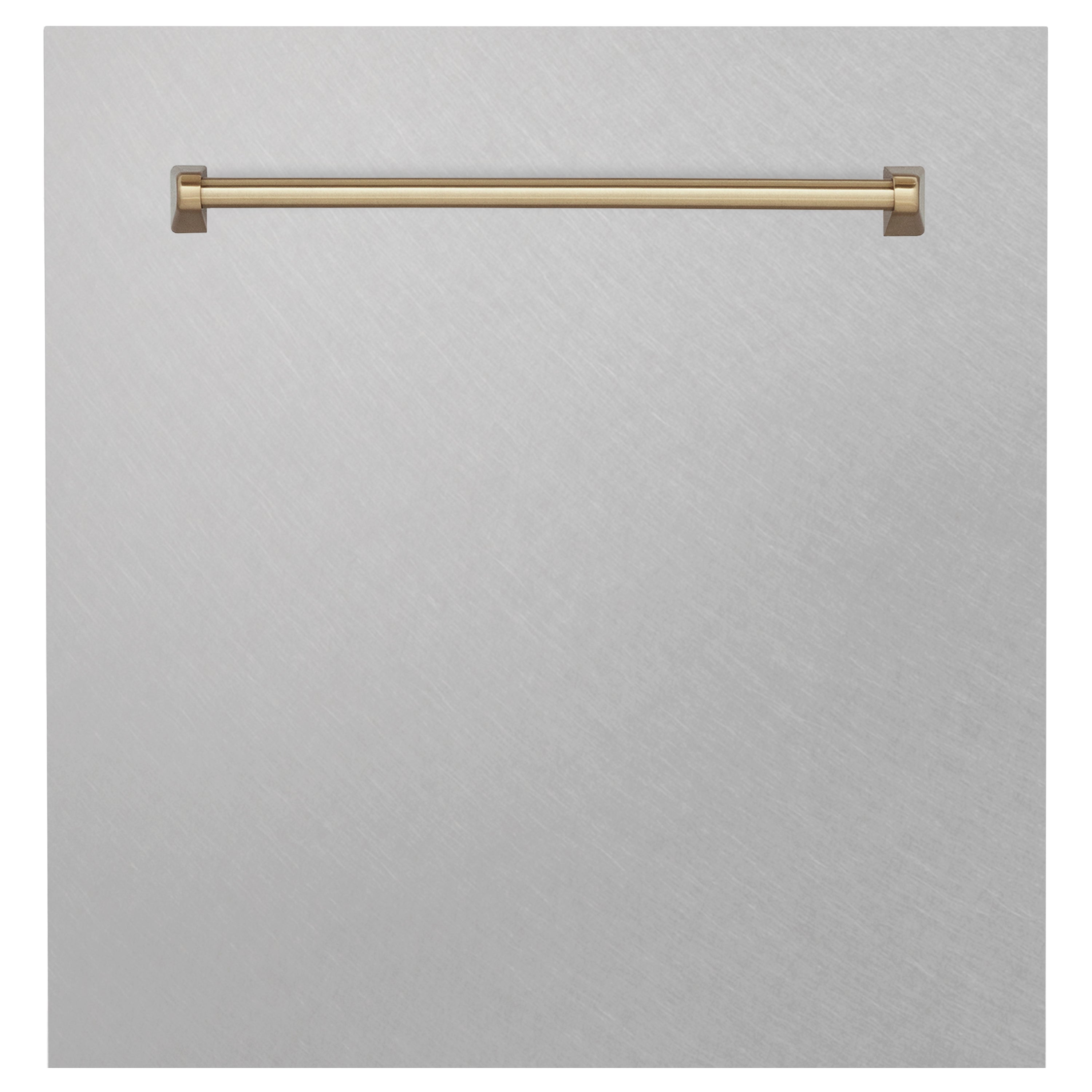 ZLINE 24 in. Autograph Edition Monument Dishwasher Panel with Champagne Bronze Handle in Color Options (DPMTZ-24-CB)
