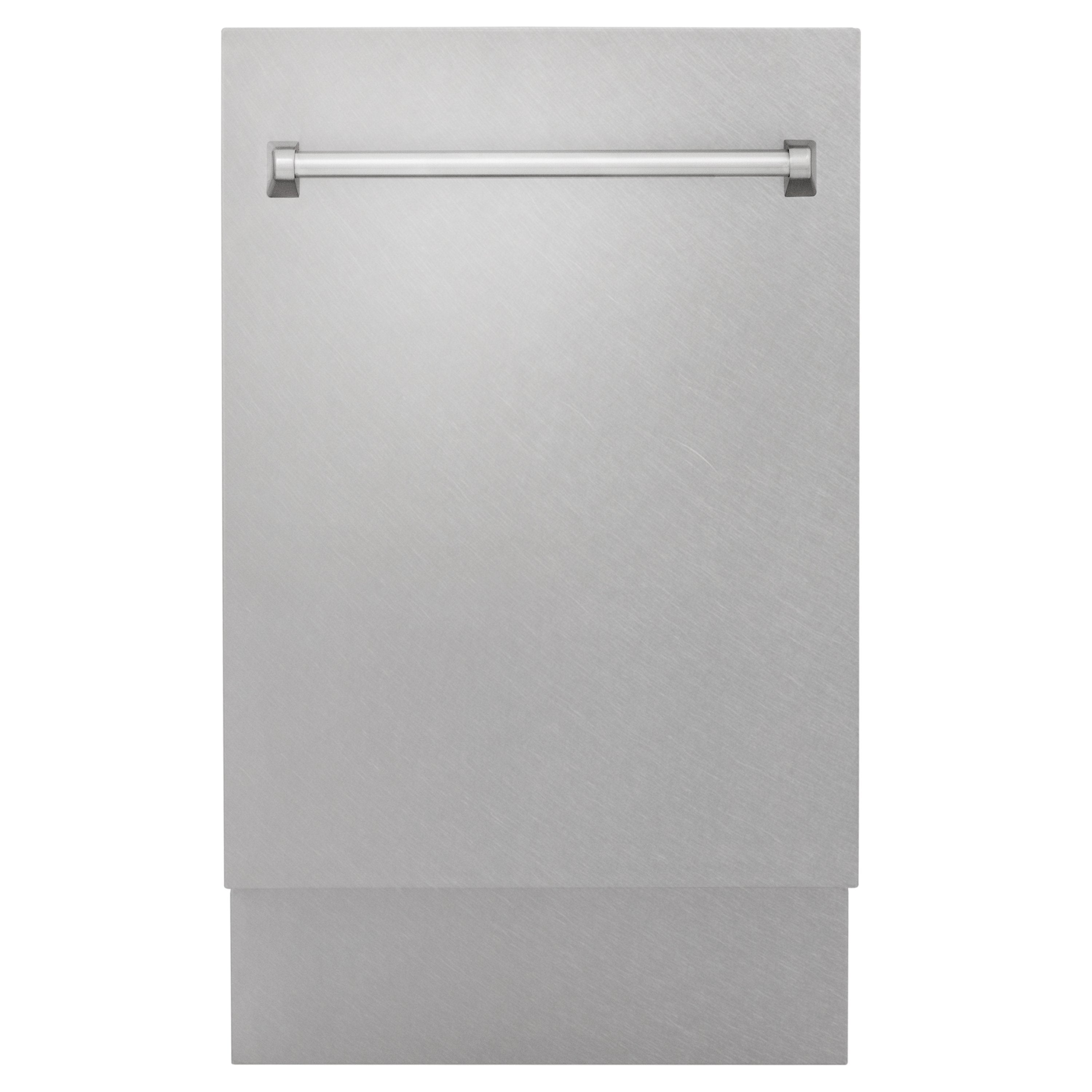 ZLINE 18" Tallac Series 3rd Rack Top Control Dishwasher in Stainless Steel and Traditional Handle, 51dBa (DWV-18)
