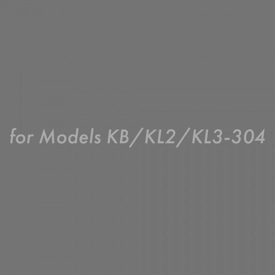 ZLINE 2-12 in. Short Chimney Pieces for 7.4 ft. to 8 ft. Ceilings (SK-KB/KL2/KL3-304)