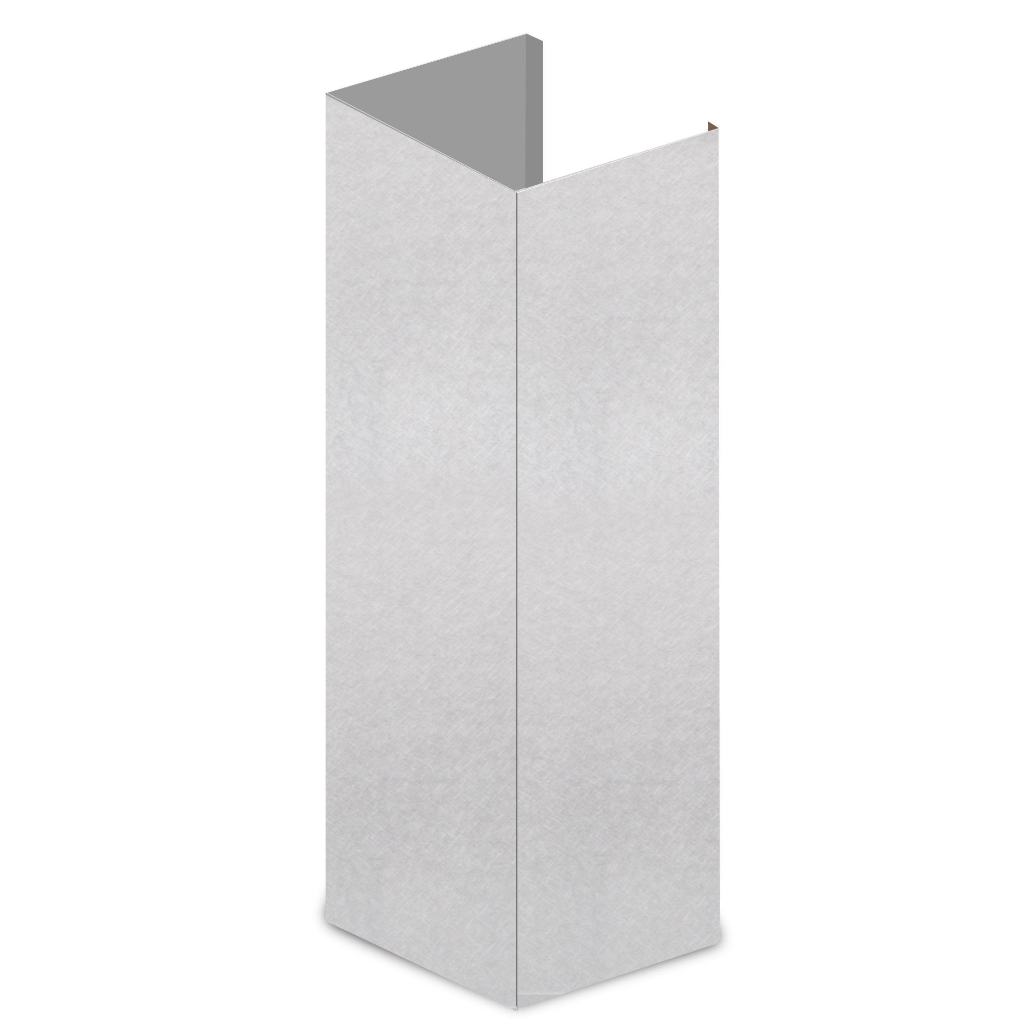 ZLINE 61" DuraSnow® Stainless Steel Chimney Extension for Ceilings up to 12.5 ft. (8KL3S-E)