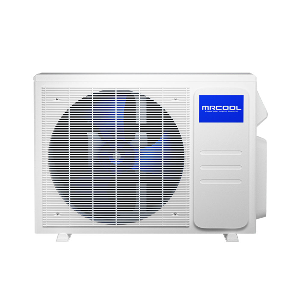 MRCOOL DIY 18,000 BTU Mini Split 2 Zone Ductless Air Conditioner & Heat Pump - 2 Rooms 750 SQ. FT - 4th Gen - CEILING CASSETTE - 9k+9k