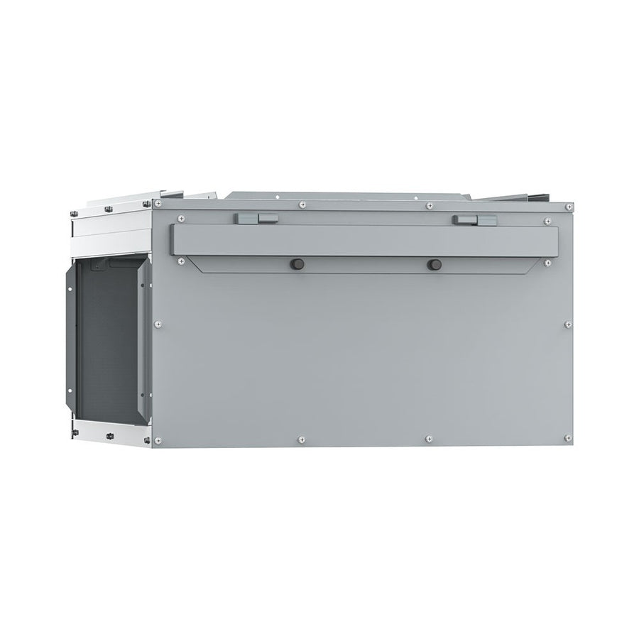 MrCool 5 Ton 71 EER2 GeoCool Vertical Split System with Return Air Box and Pre- Charged Line Set