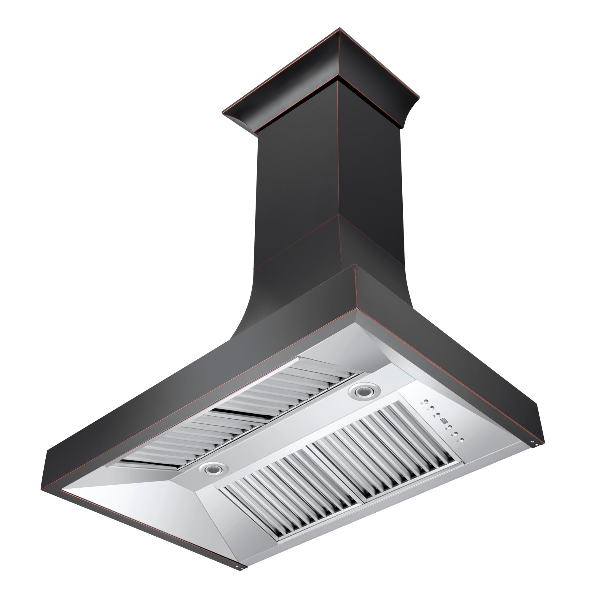 ZLINE 30 in. Designer Series Oil-Rubbed Bronze Ducted Wall Range Hood (8632B-30)
