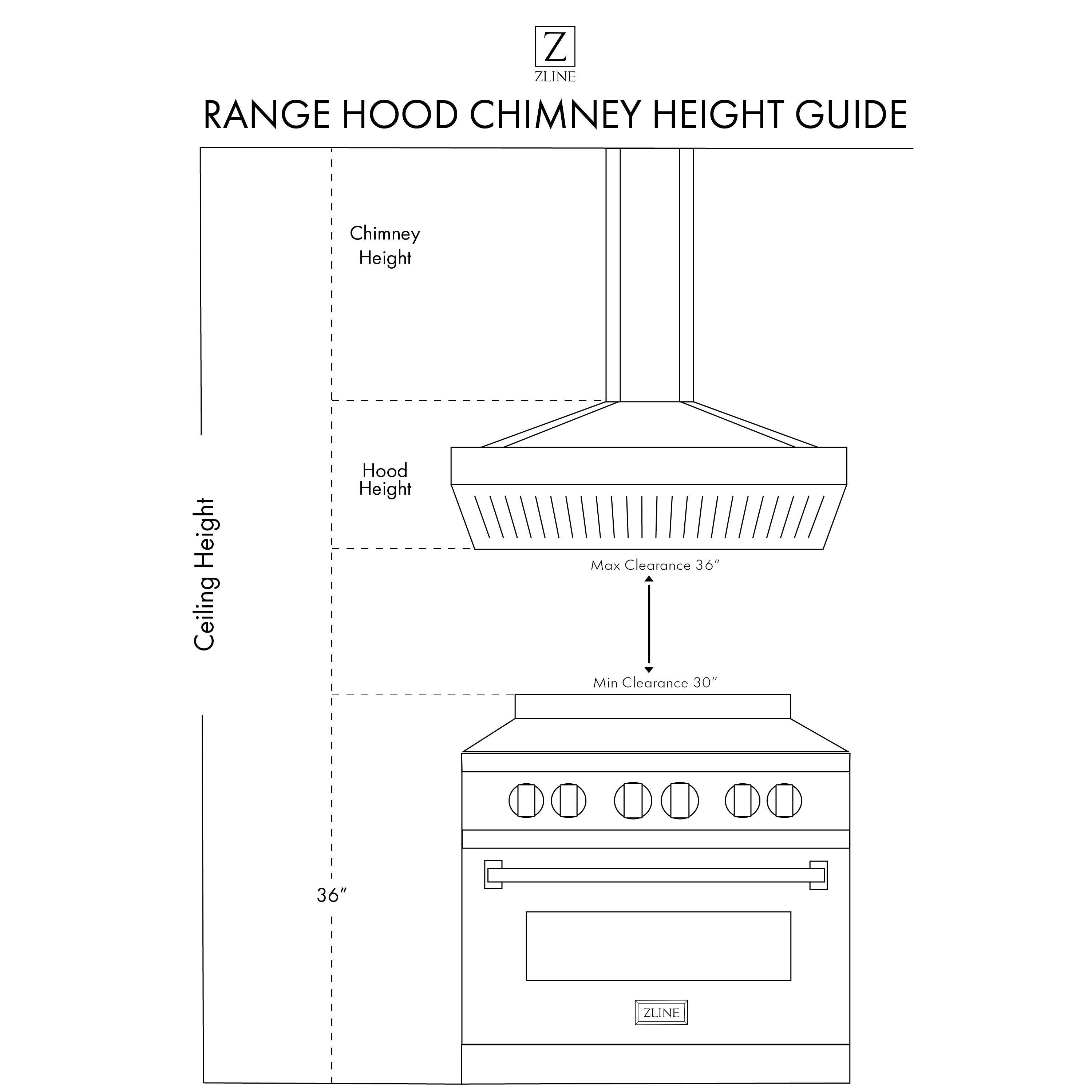 ZLINE 36" Ducted Wooden Wall Mount Range Hood in Cottage White (321TT-36)
