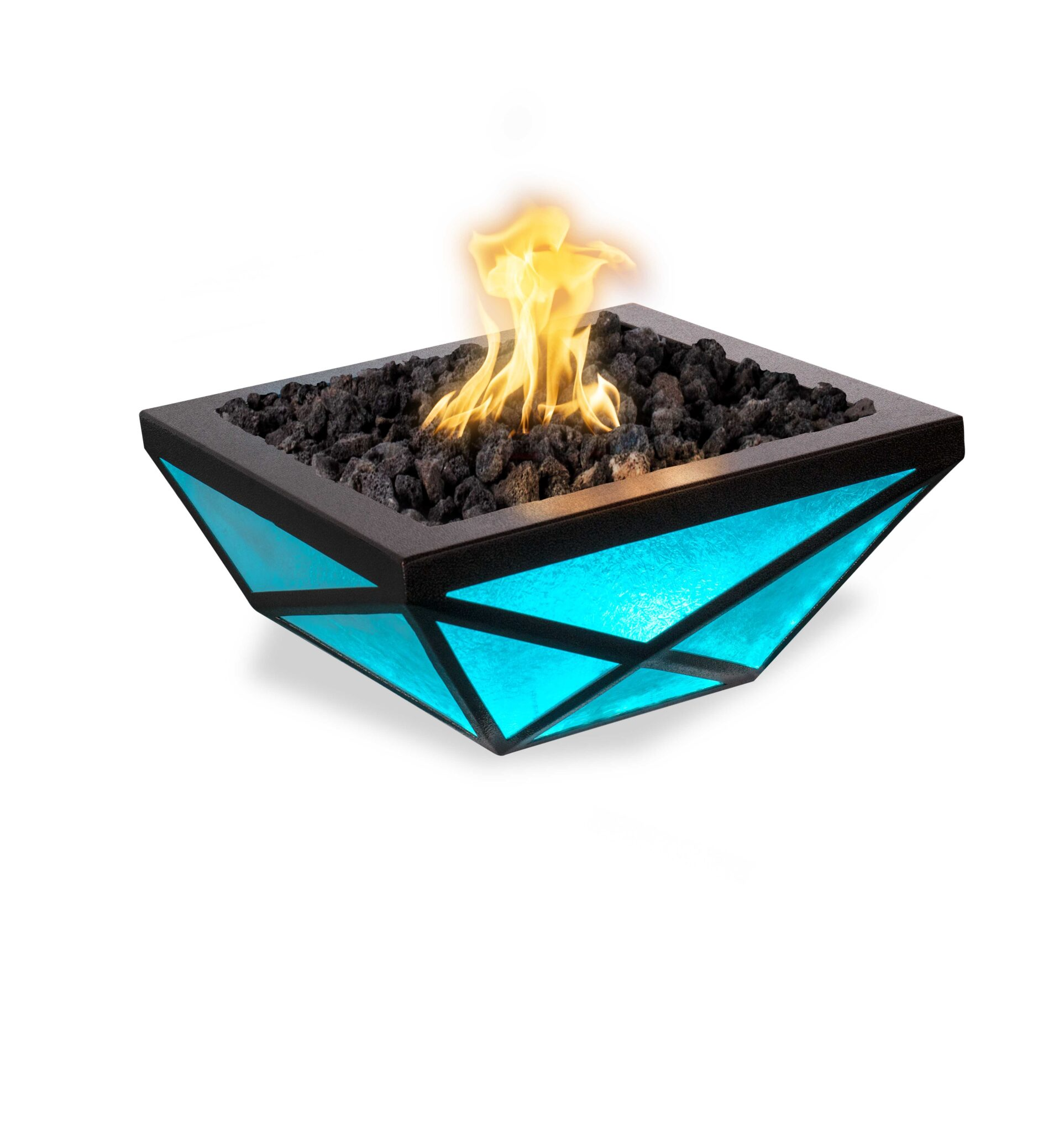 GLADIATOR LED FIRE BOWL Powder Coat