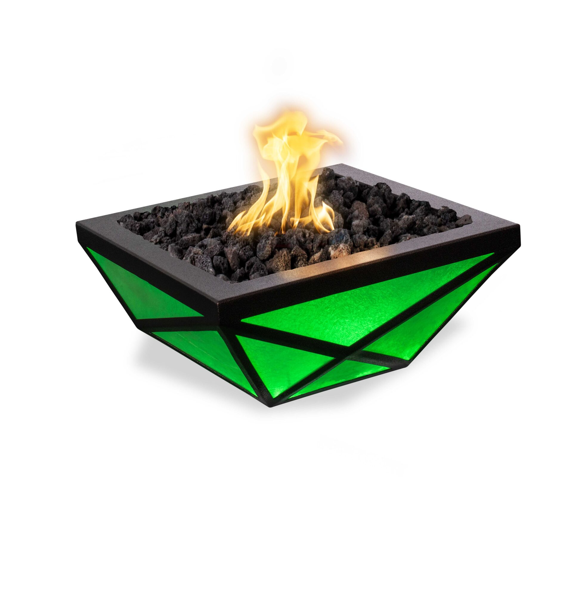 GLADIATOR LED FIRE BOWL Powder Coat