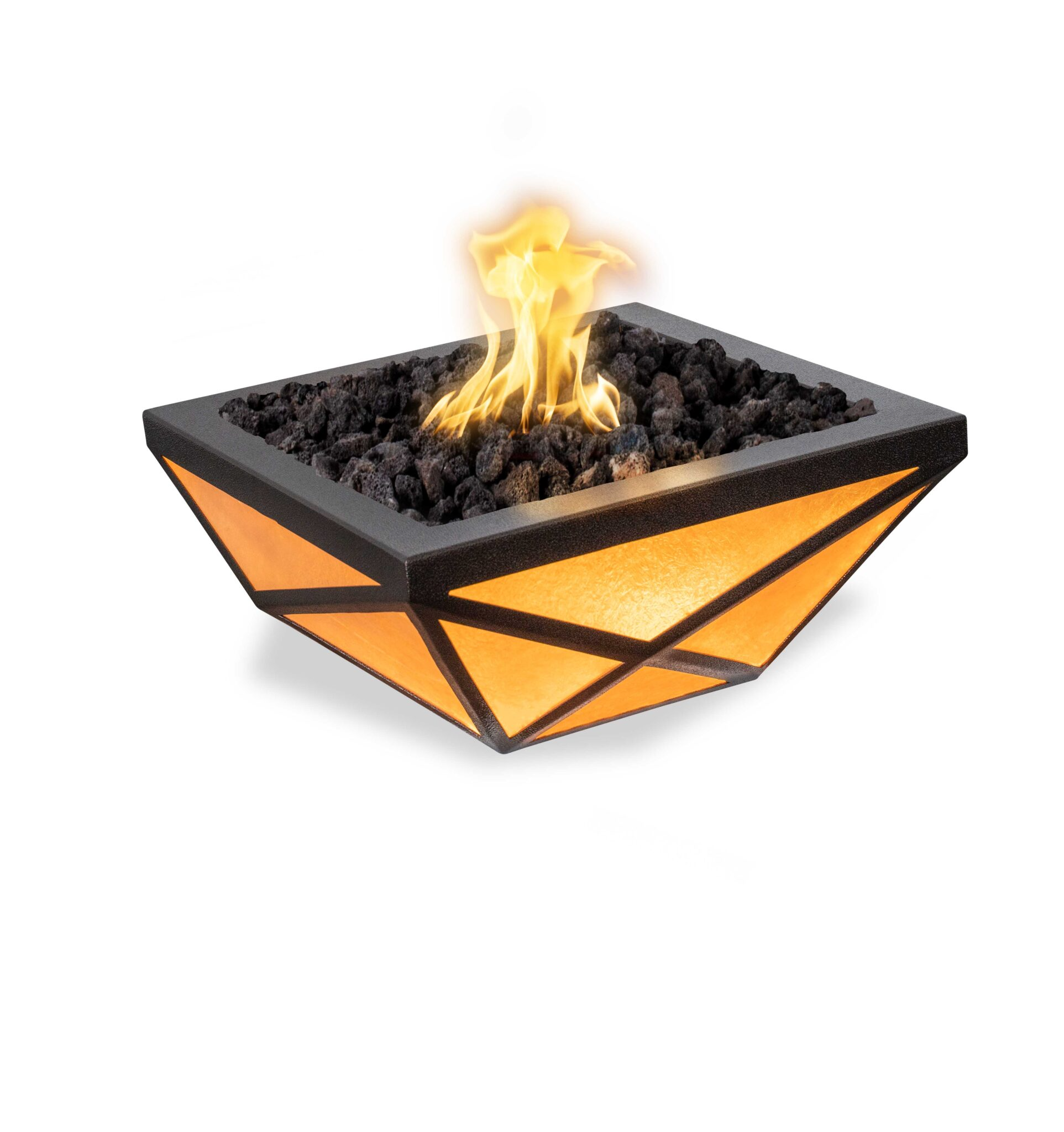 GLADIATOR LED FIRE BOWL Powder Coat