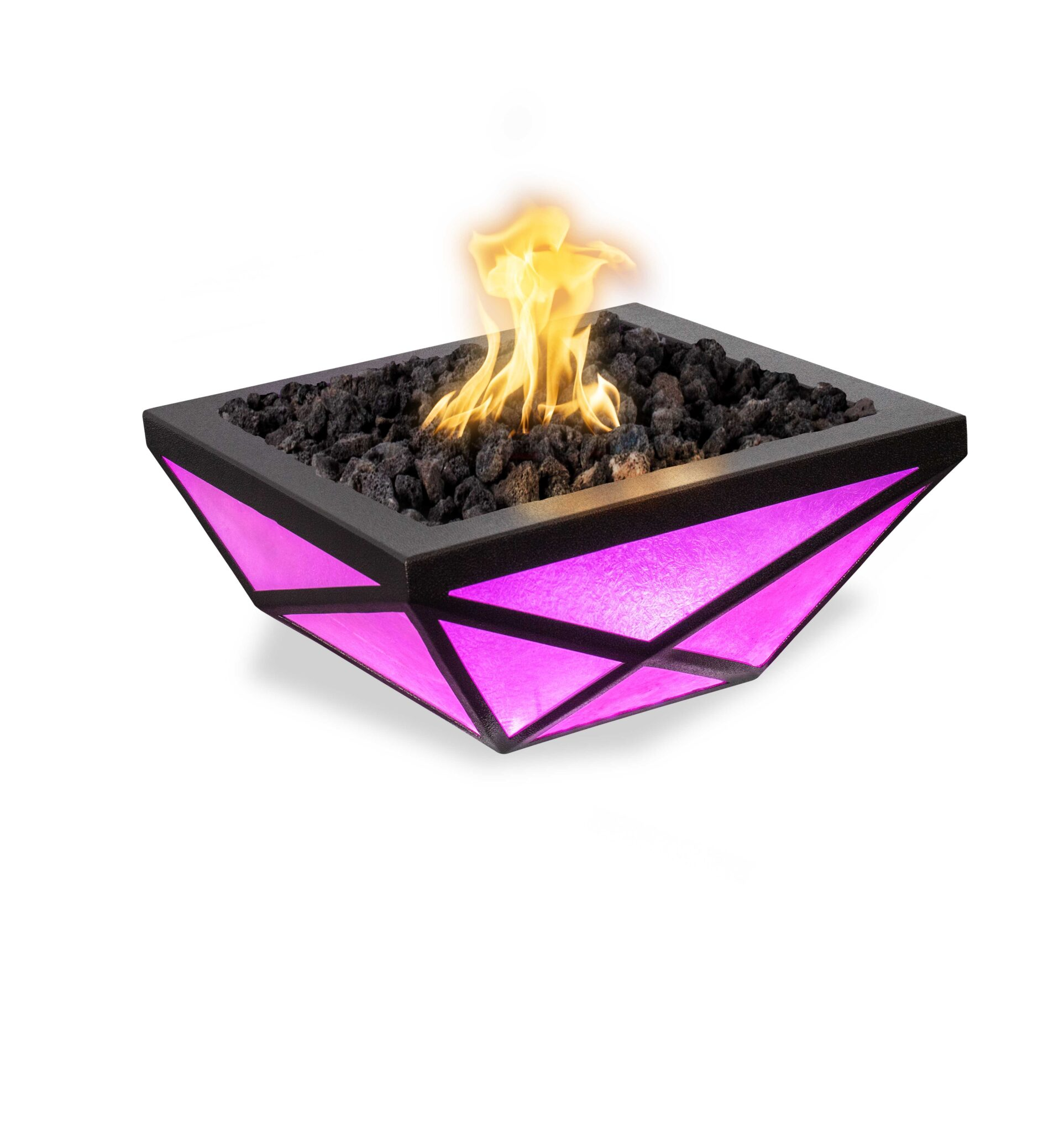 GLADIATOR LED FIRE BOWL Powder Coat