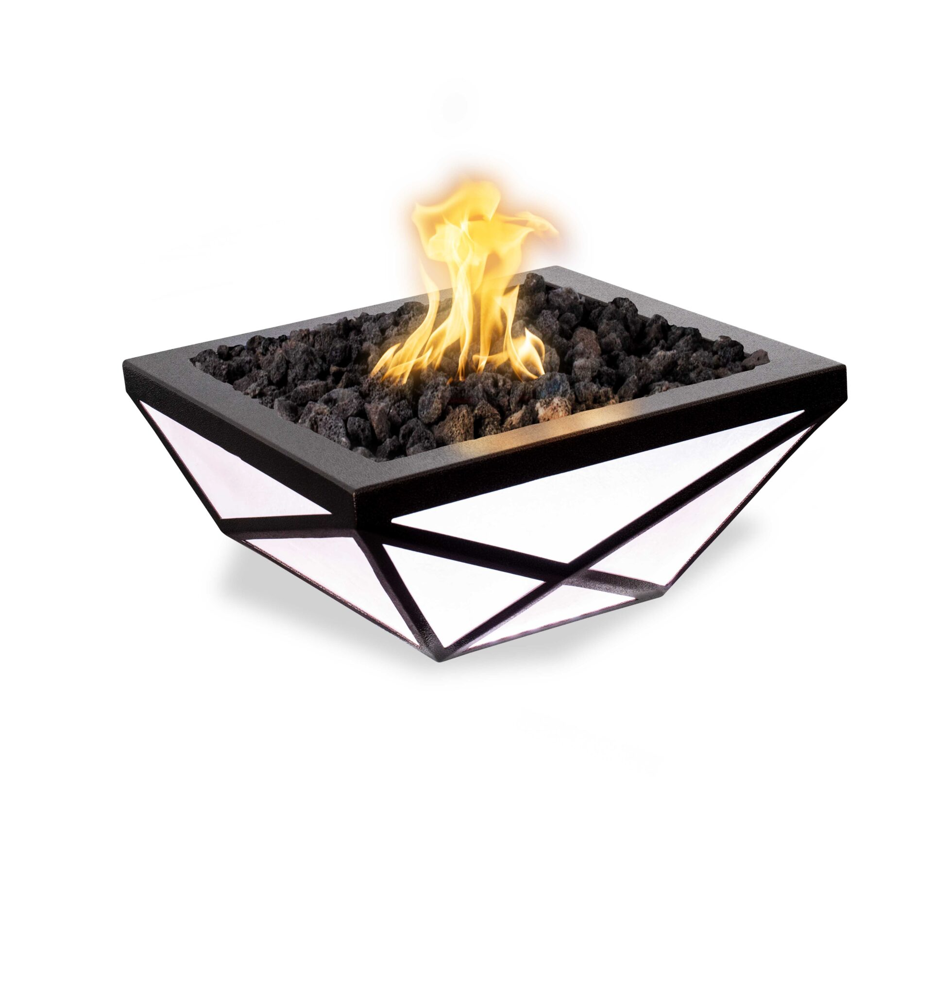 GLADIATOR LED FIRE BOWL Powder Coat