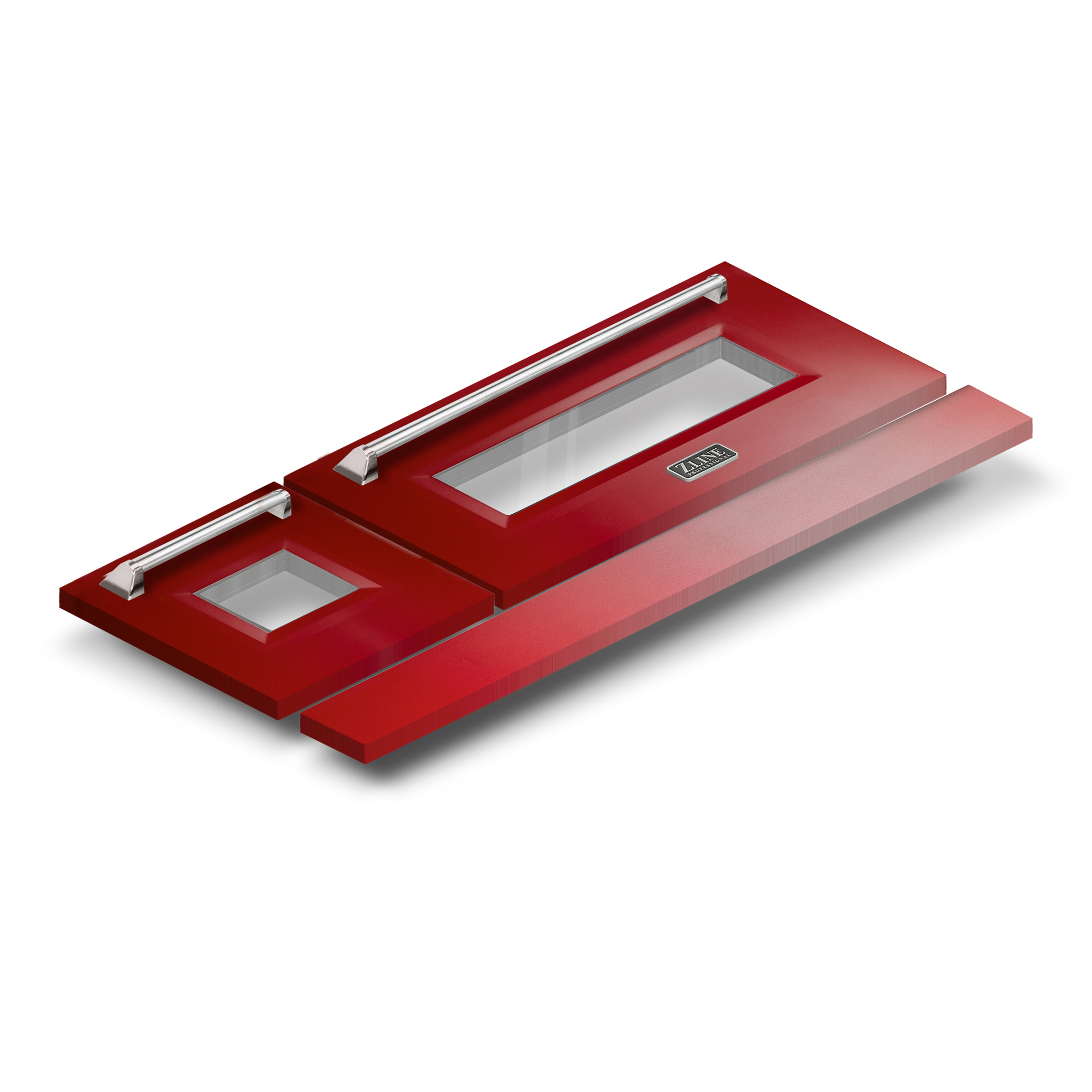 ZLINE 48 in. Red Matte Range Doors for RA and RG Models (RA-DR-RM-48)