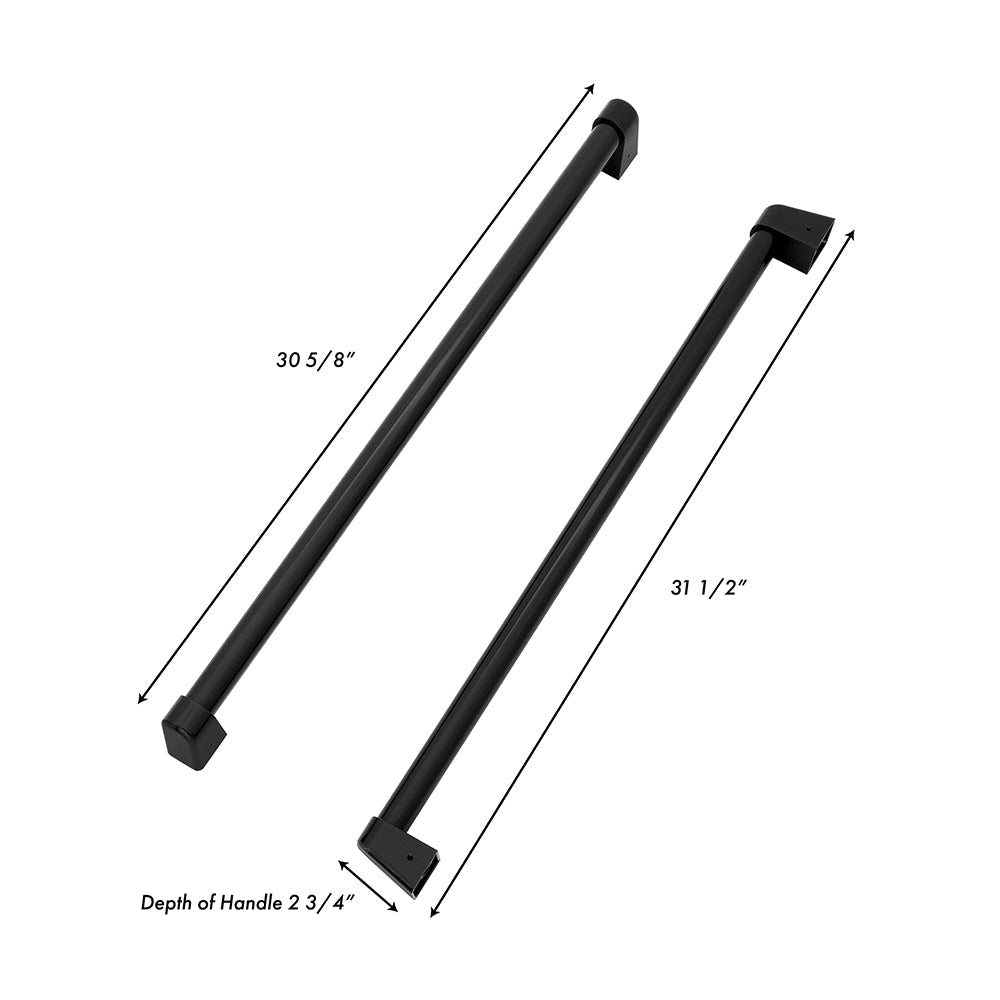 ZLINE 48 in. Classic Gas Rangetop with 8 Burners and Porcelain Cooktop in Black Stainless Steel (RTB2-48)