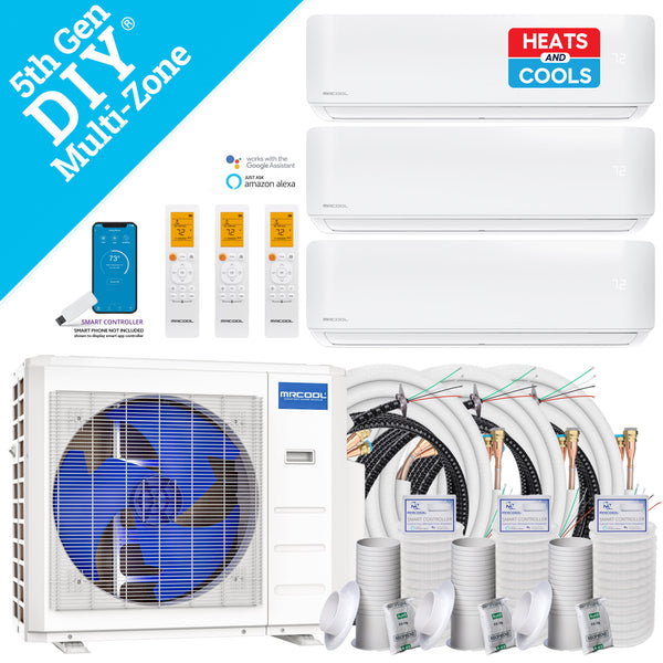 Complete MRCOOL DIY Mini Split BTU Collection – DreamKitchenandHome