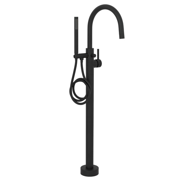 ZLINE Autograph Edition Emerald Bay Bath Tub Filler in Matte Black (EMBY-BTF-MB)