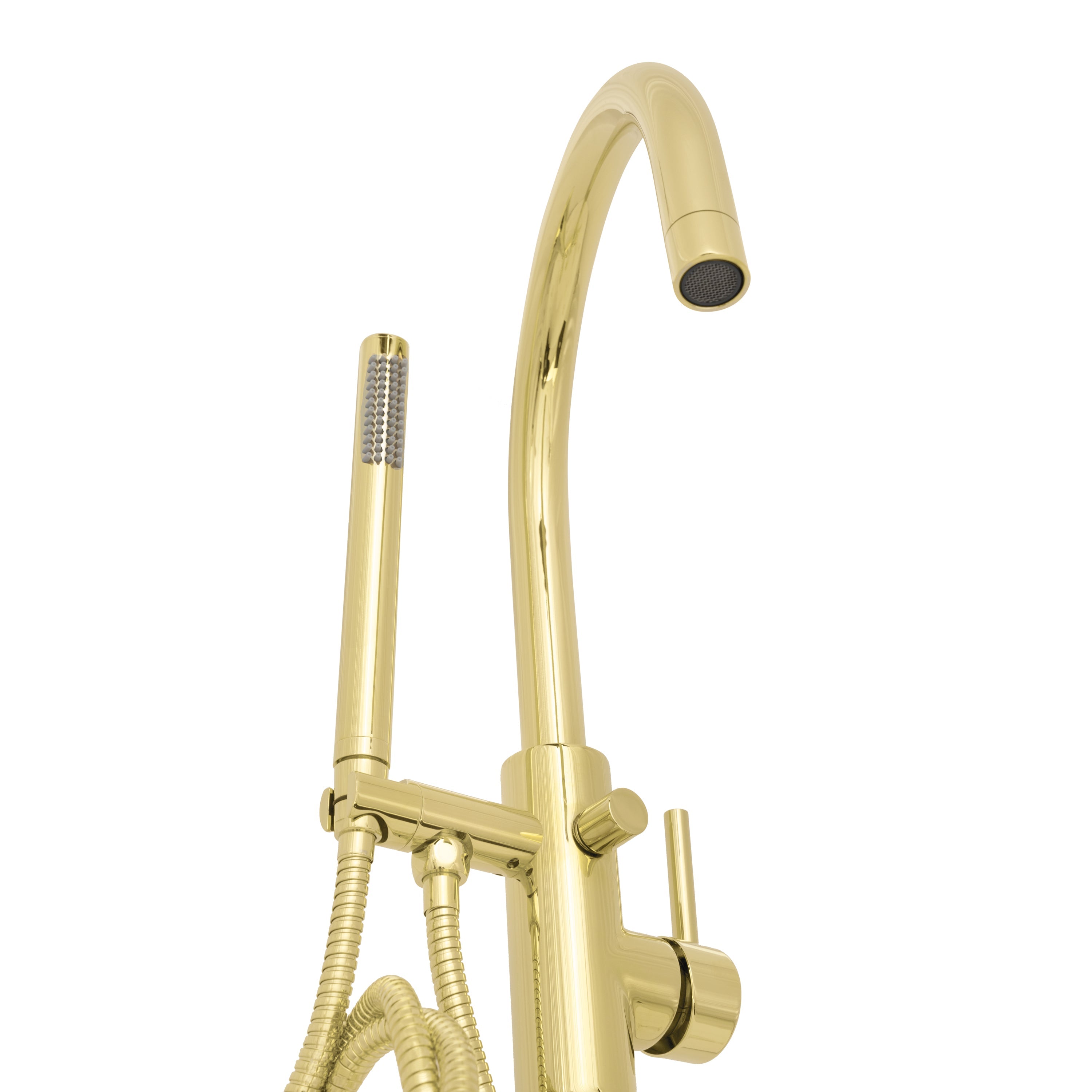 ZLINE Autograph Edition Emerald Bay Bath Tub Filler in Polished Gold (EMBY-BTF-PG)