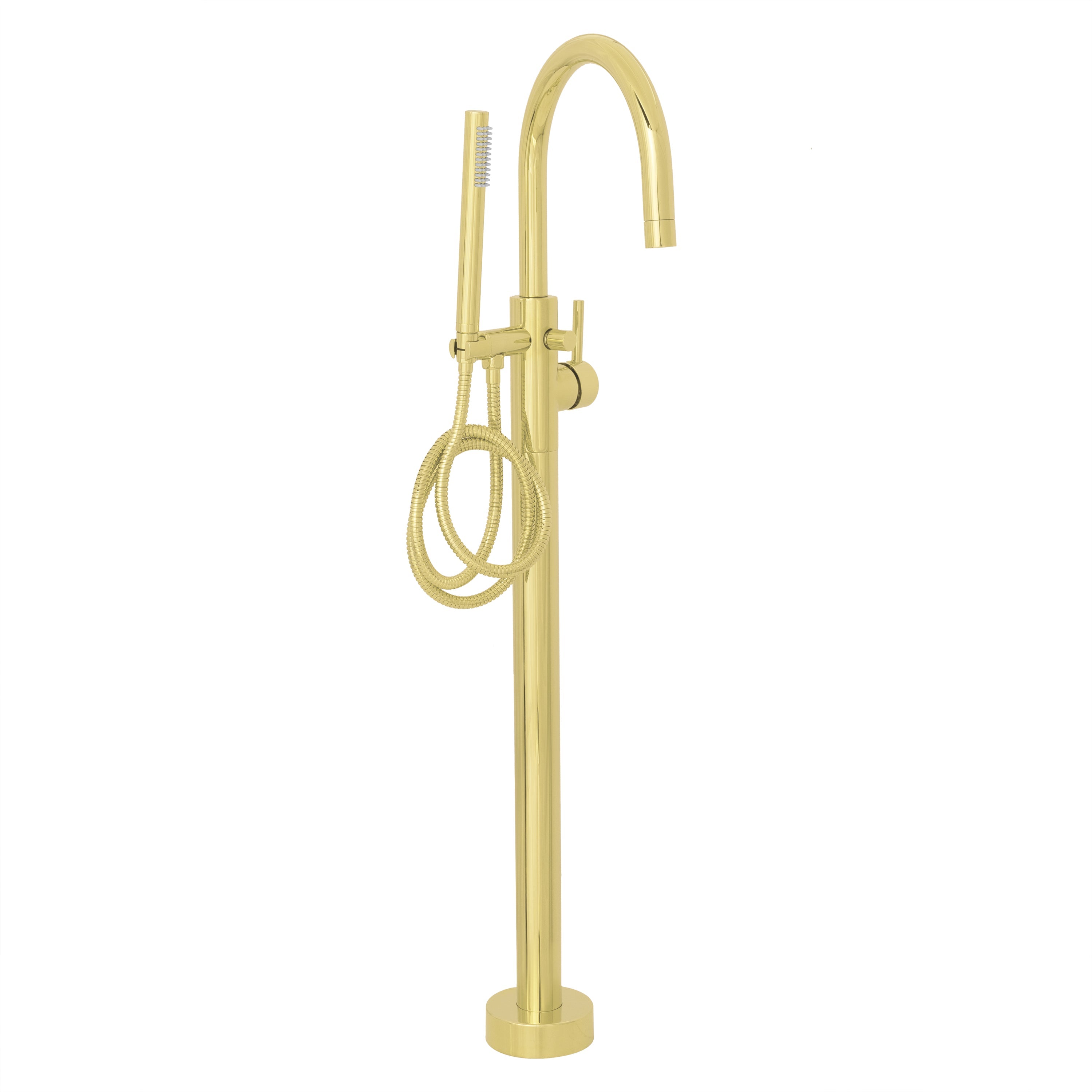 ZLINE Autograph Edition Emerald Bay Bath Tub Filler in Polished Gold (EMBY-BTF-PG)