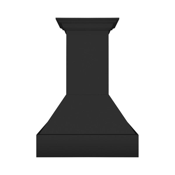 ZLINE 30 in. Wooden Wall Mount Range Hood in Rustic Black Finish (355CC-30)