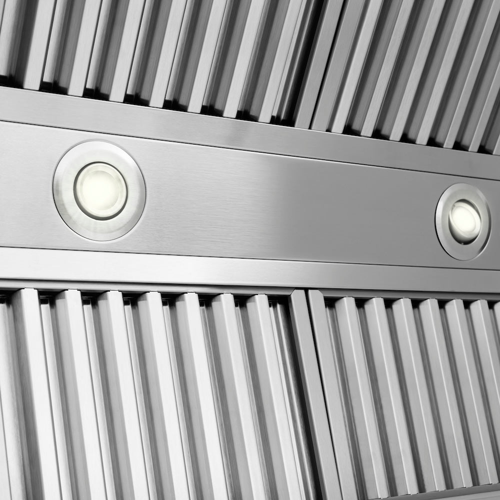 ZLINE 30 in. Wooden Wall Mount Range Hood in Rustic Shiplap Black Finish with Stainless Steel Accents (365CC-30)