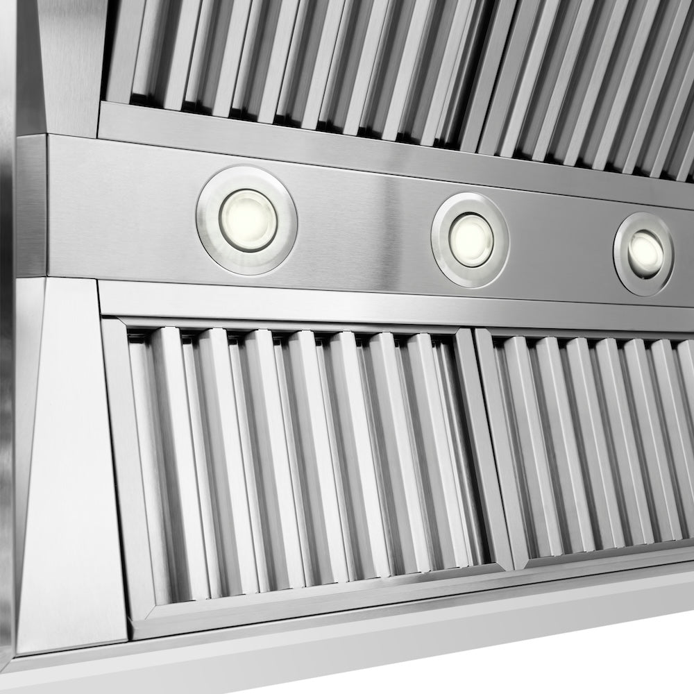 ZLINE 30 in. Wooden Wall Mount Range Hood in Rustic Bright White Finish (355WW-30)