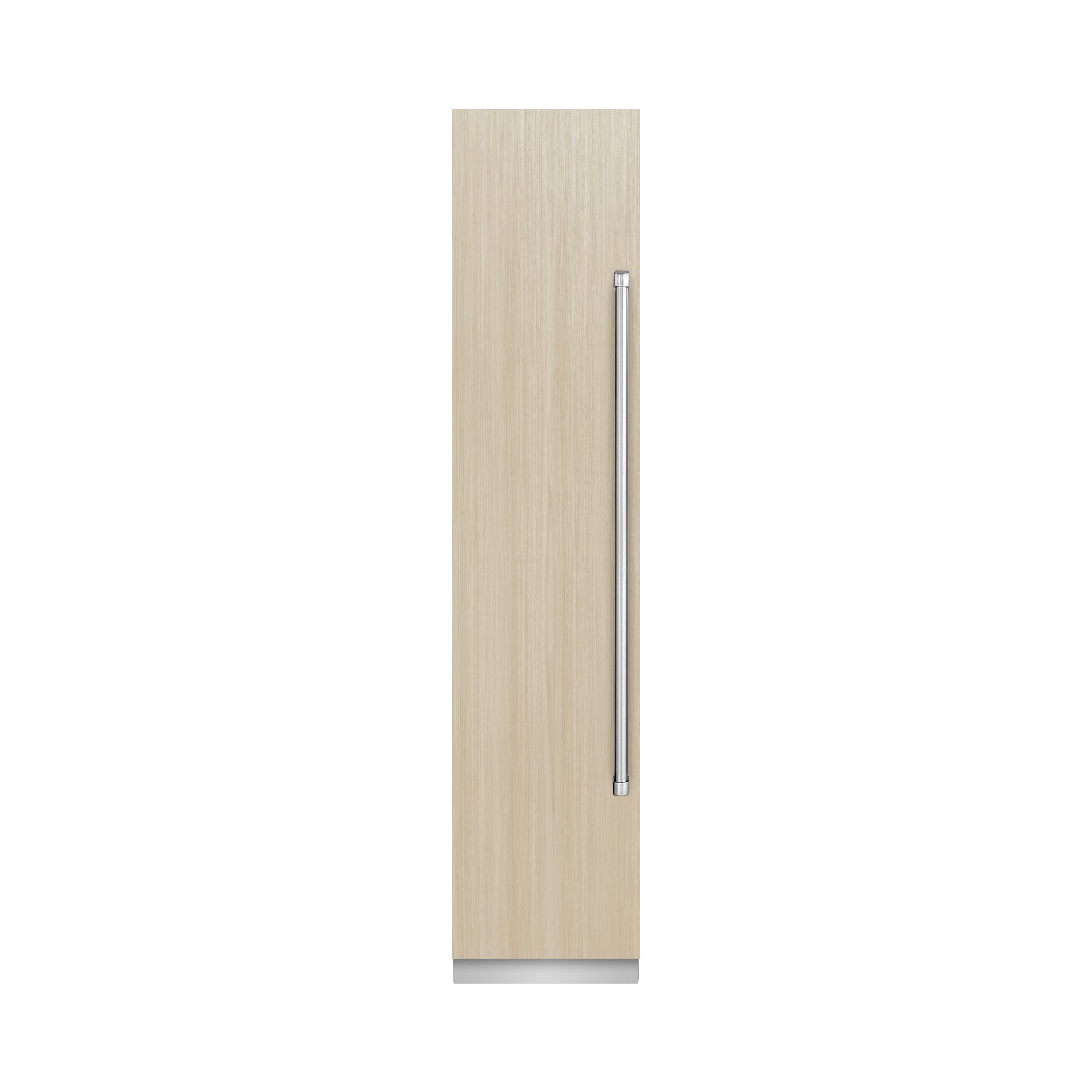 ZLINE 18 in. 8.6 cu. ft. Panel Ready Left Hinge Column Freezer with Graphite Gray Interior (RBCFVL-18)