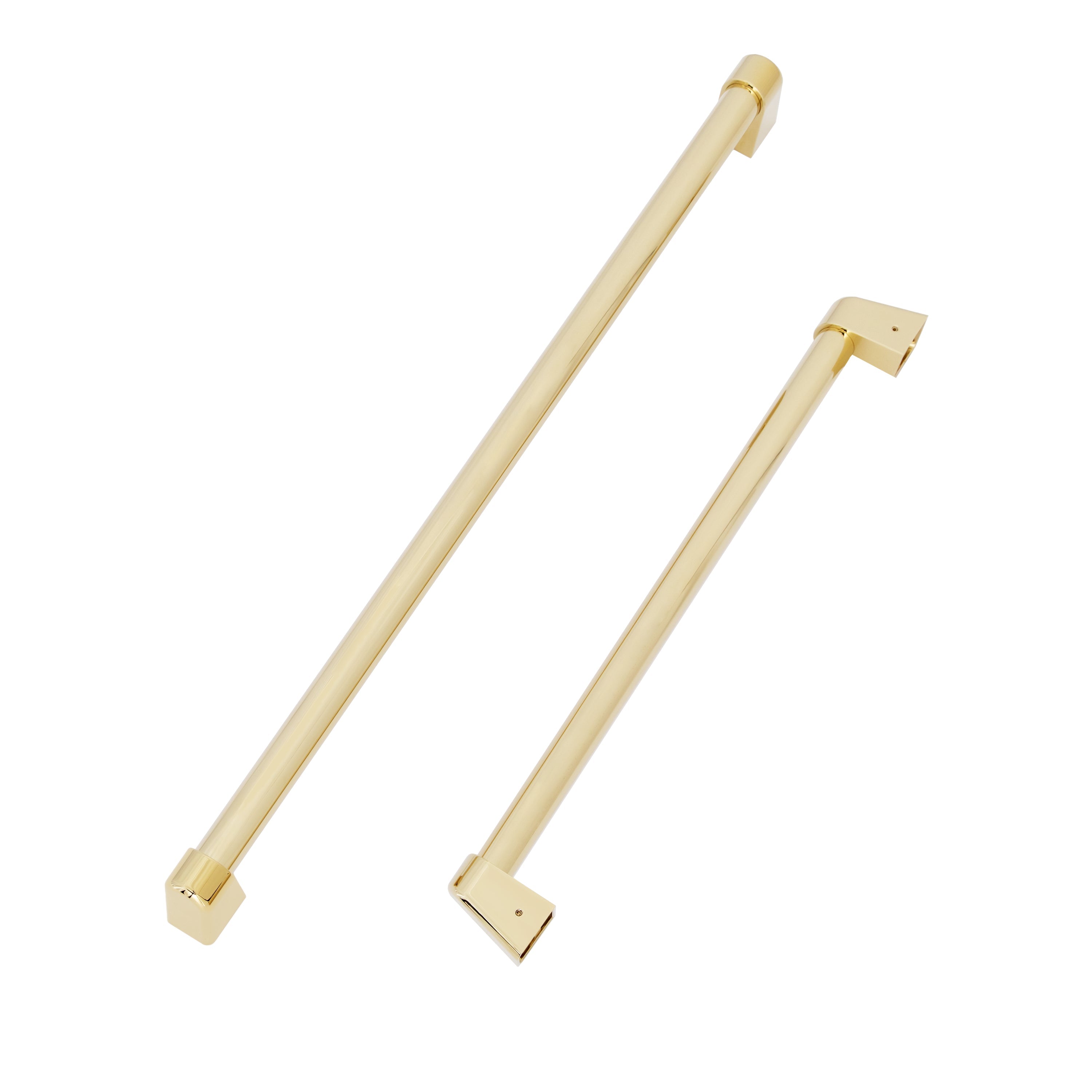 ZLINE Autograph Edition 30 in. Built-in Refrigerator Handles (Set of 2) in Polished Gold (RBIVHZ-G-30)