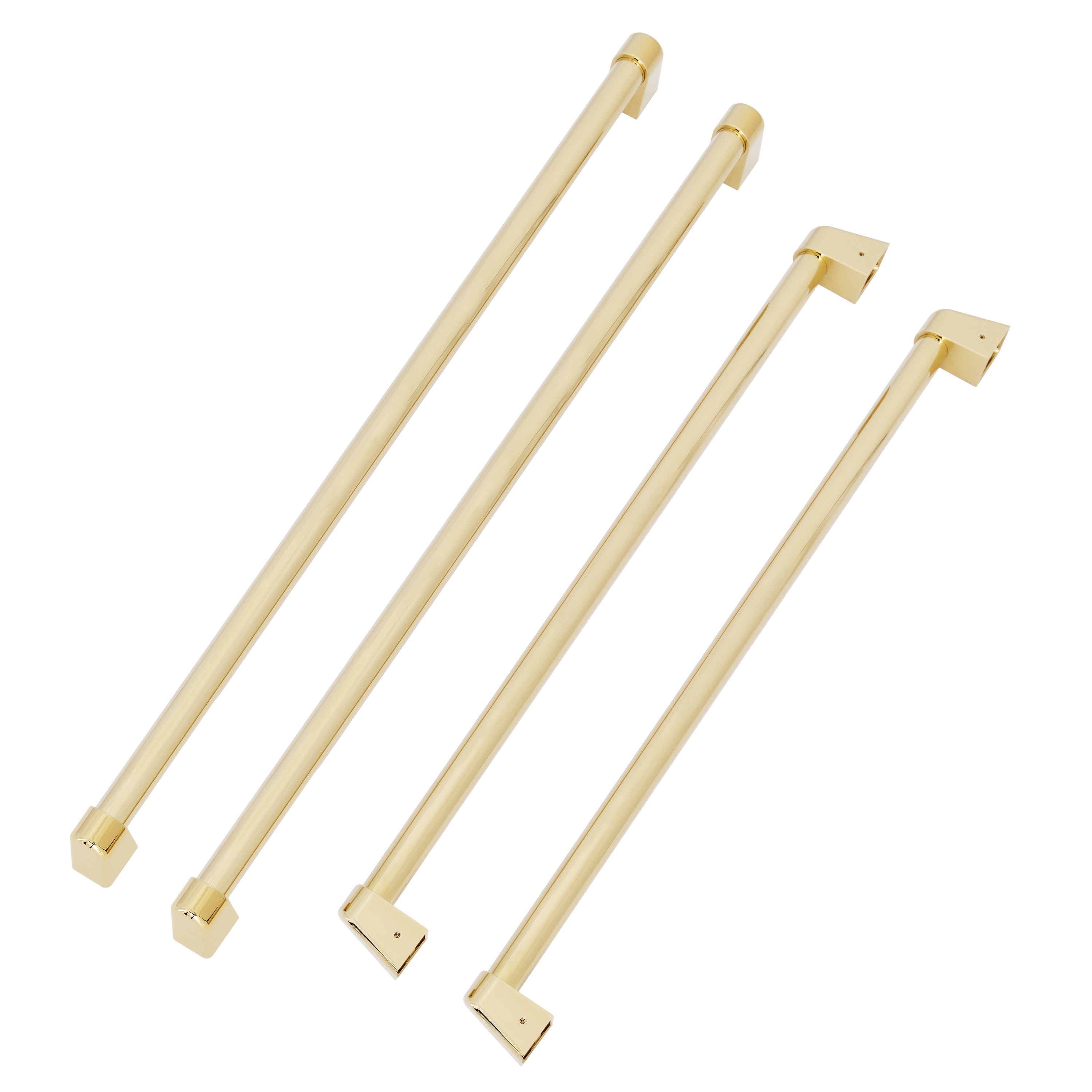 ZLINE Autograph Edition 60 in. Built-in Refrigerator Handles (Set of 4) in Polished Gold (RBIVHZ-G-60)