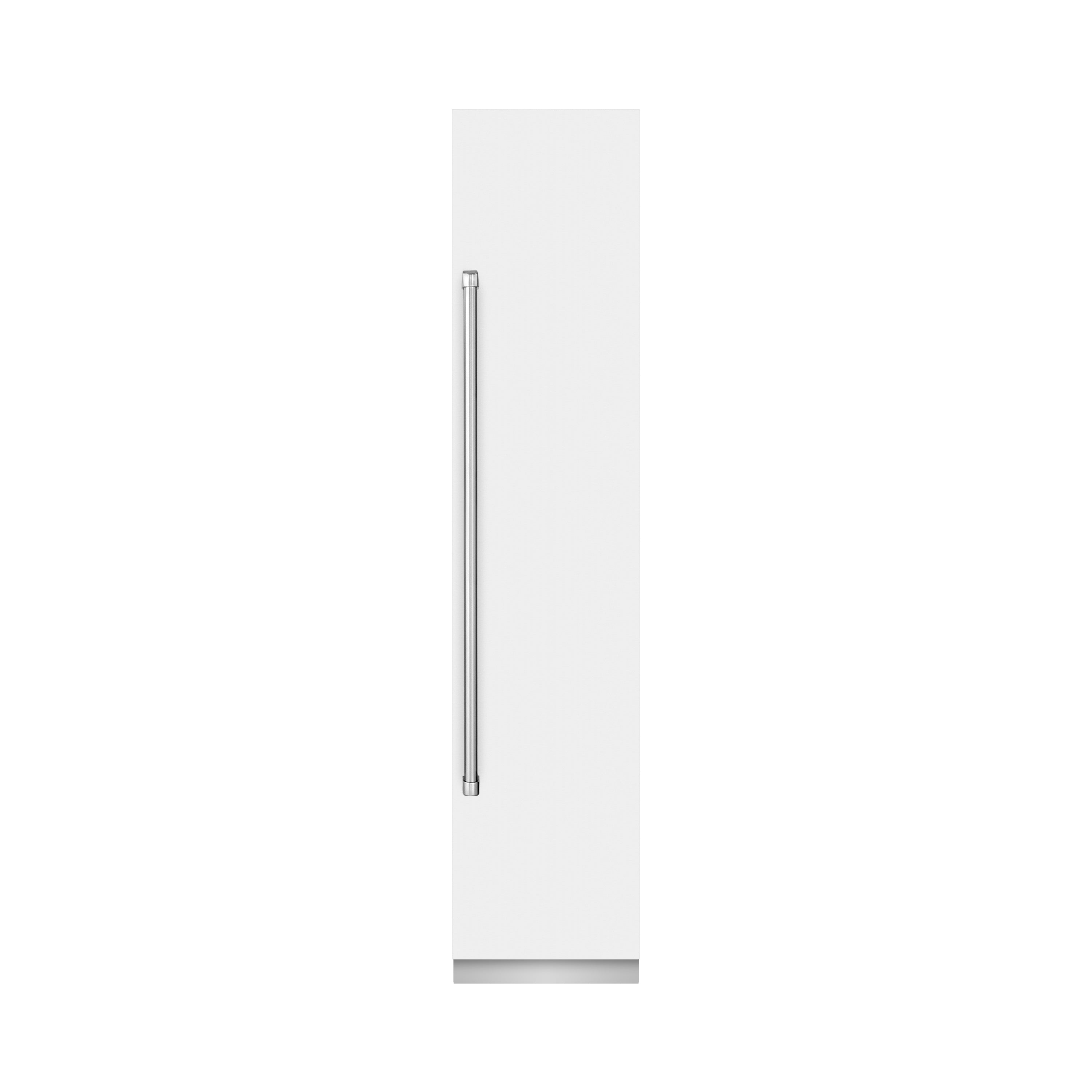 ZLINE 18 in. 8.6 cu. ft. Right Hinge Column Freezer in White Matte with Graphite Gray Interior (RCFVR-WM-18)