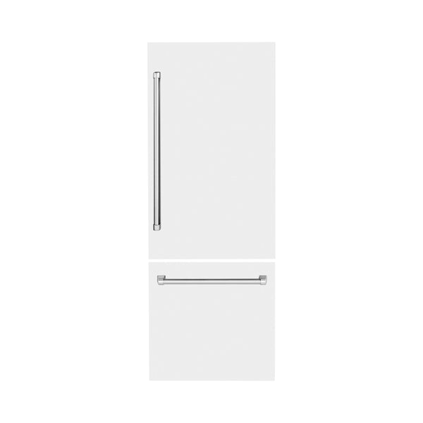 ZLINE 30" Refrigerator Panels in White Matte for a 30" Built-in Refrigerator (RPBIV-WM-30)