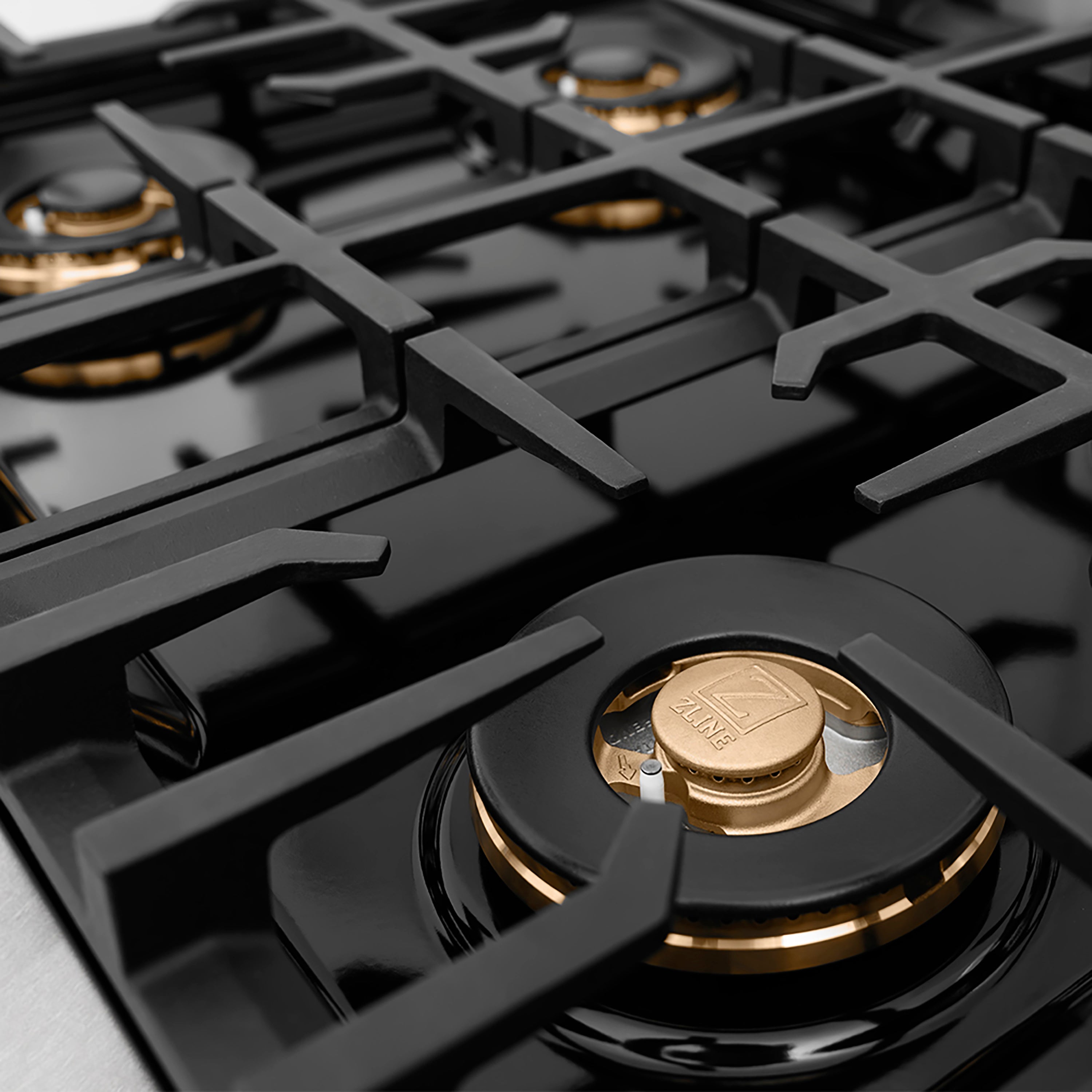 ZLINE 30 in. Classic Gas Rangetop with 4 Burner DuoPro™ Cooktop in Satin Stainless Steel (PCRTS-30)