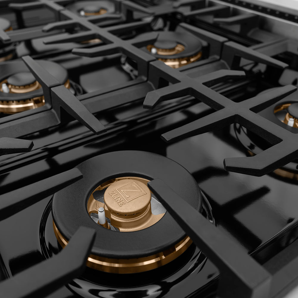 ZLINE 48 in. Classic Gas Rangetop with 8 Burner DuoPro™ Cooktop in Stainless Steel (PCRT48)