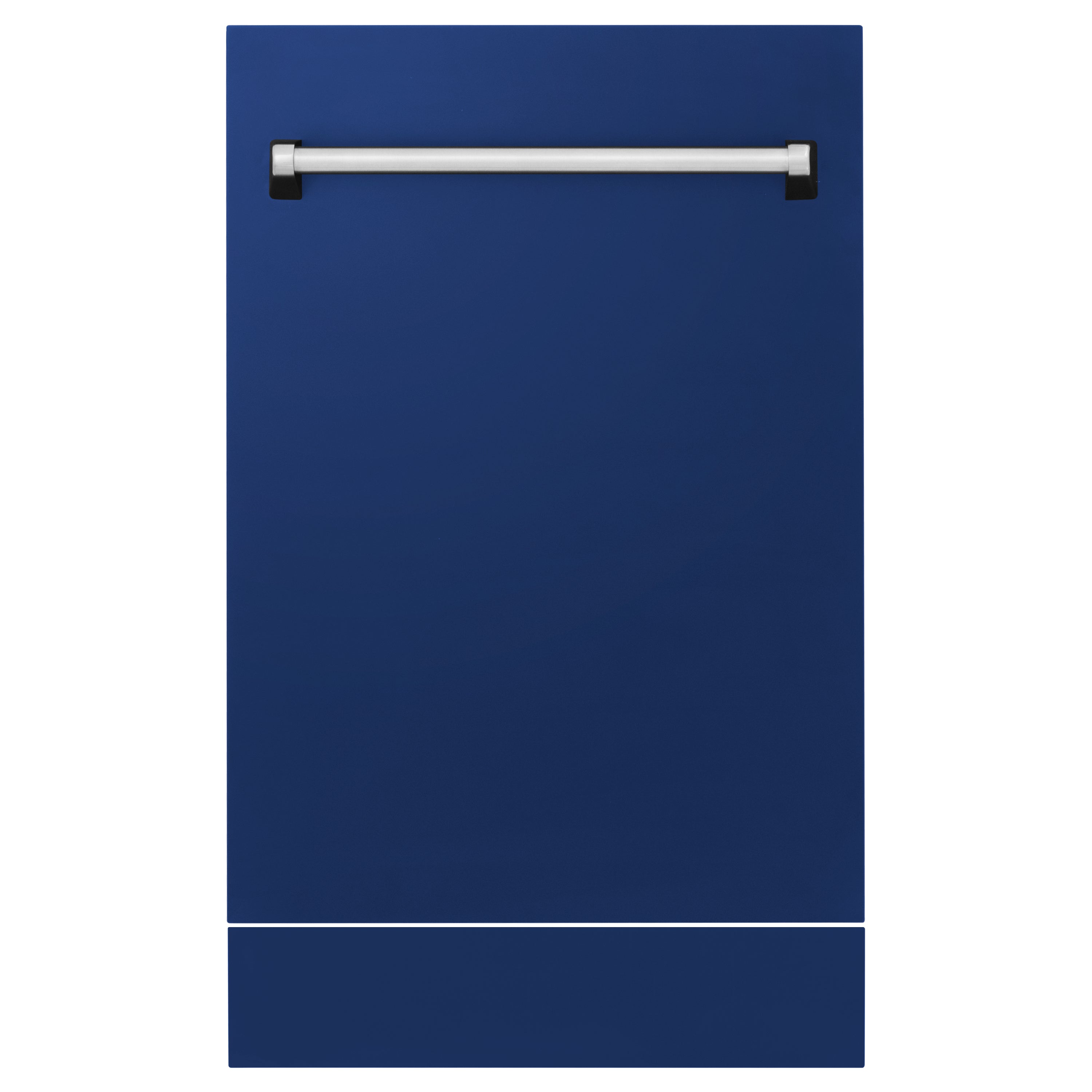 ZLINE 18" Tallac Dishwasher Panel in Blue Gloss with Traditional Handle (DPV-BG-18)
