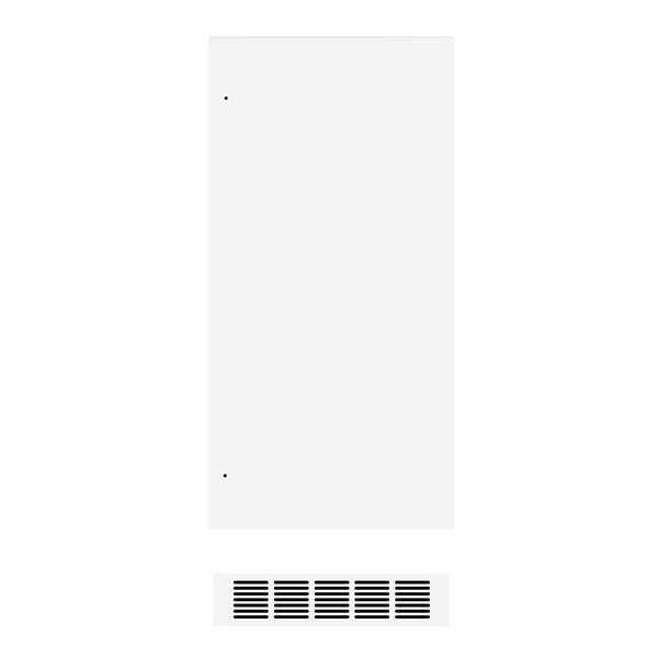 ZLINE 15 In. Touchstone Ice Maker Door Panel in White Matte (IPO-WM-15)