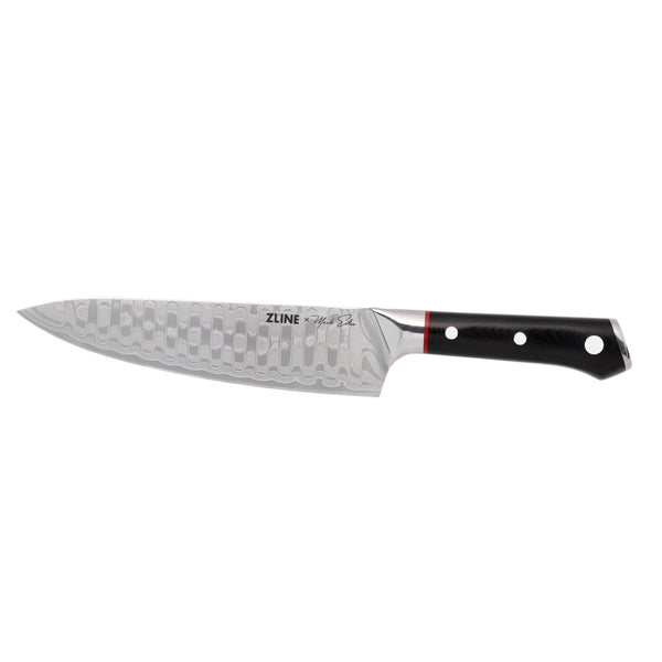 ZLINE Mark Estee 8 in. Professional Japanese Damascus Steel Chef Knife (KCKT-ME-JD)