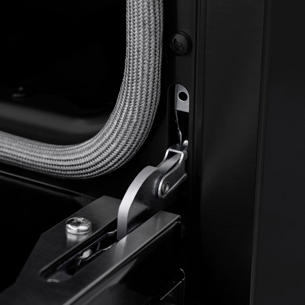 ZLINE 30 in. 4.2 cu. ft. Paramount Dual Fuel Range with 4 Burner DuoPro™ Cooktop and Electric Convection Oven in Black Stainless Steel (PSDRB-30)