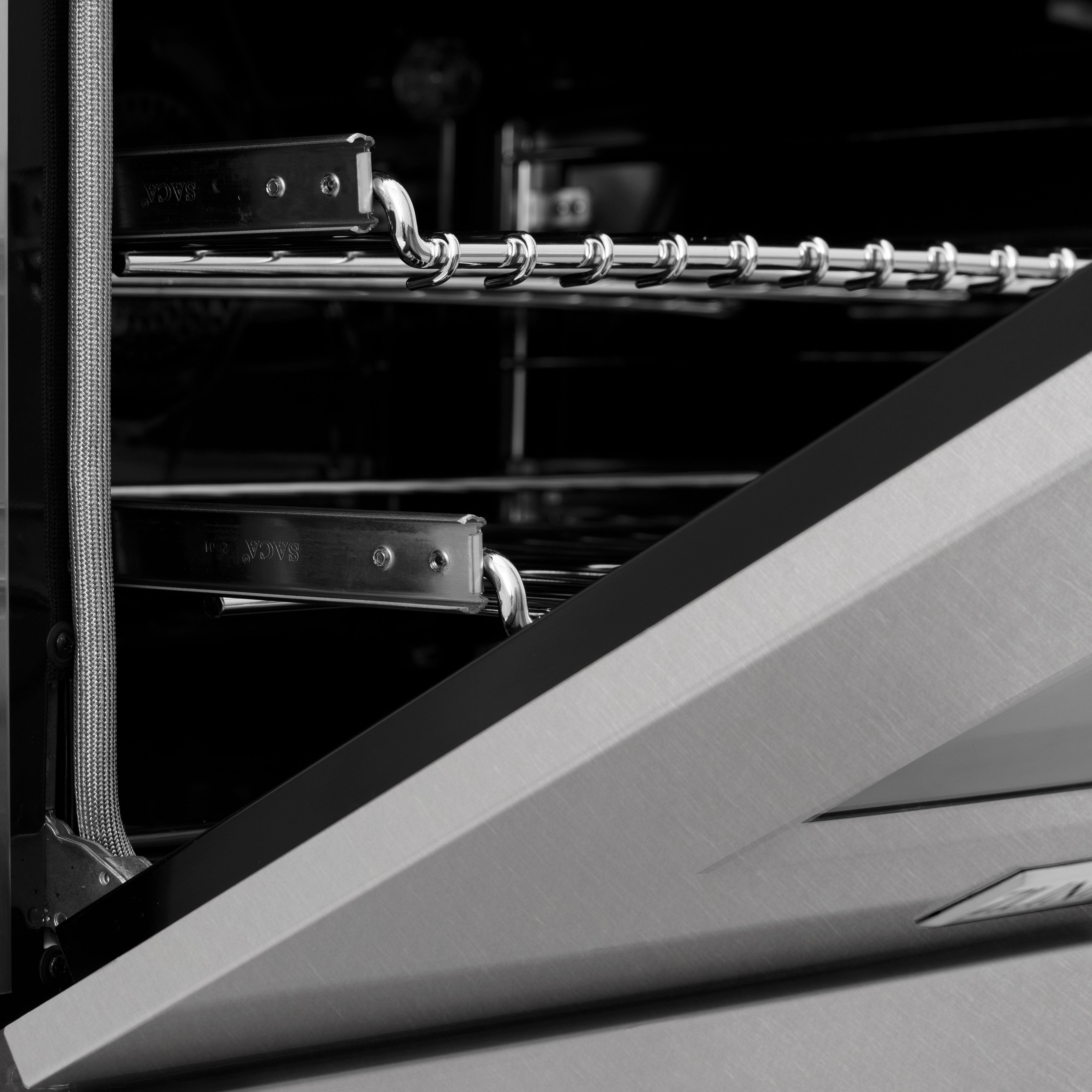 ZLINE 48 in. 6.0 cu. ft. Range with Natural Gas Stove and Natural Gas Oven in Fingerprint Resistant Stainless Steel (RGS-SN-48)