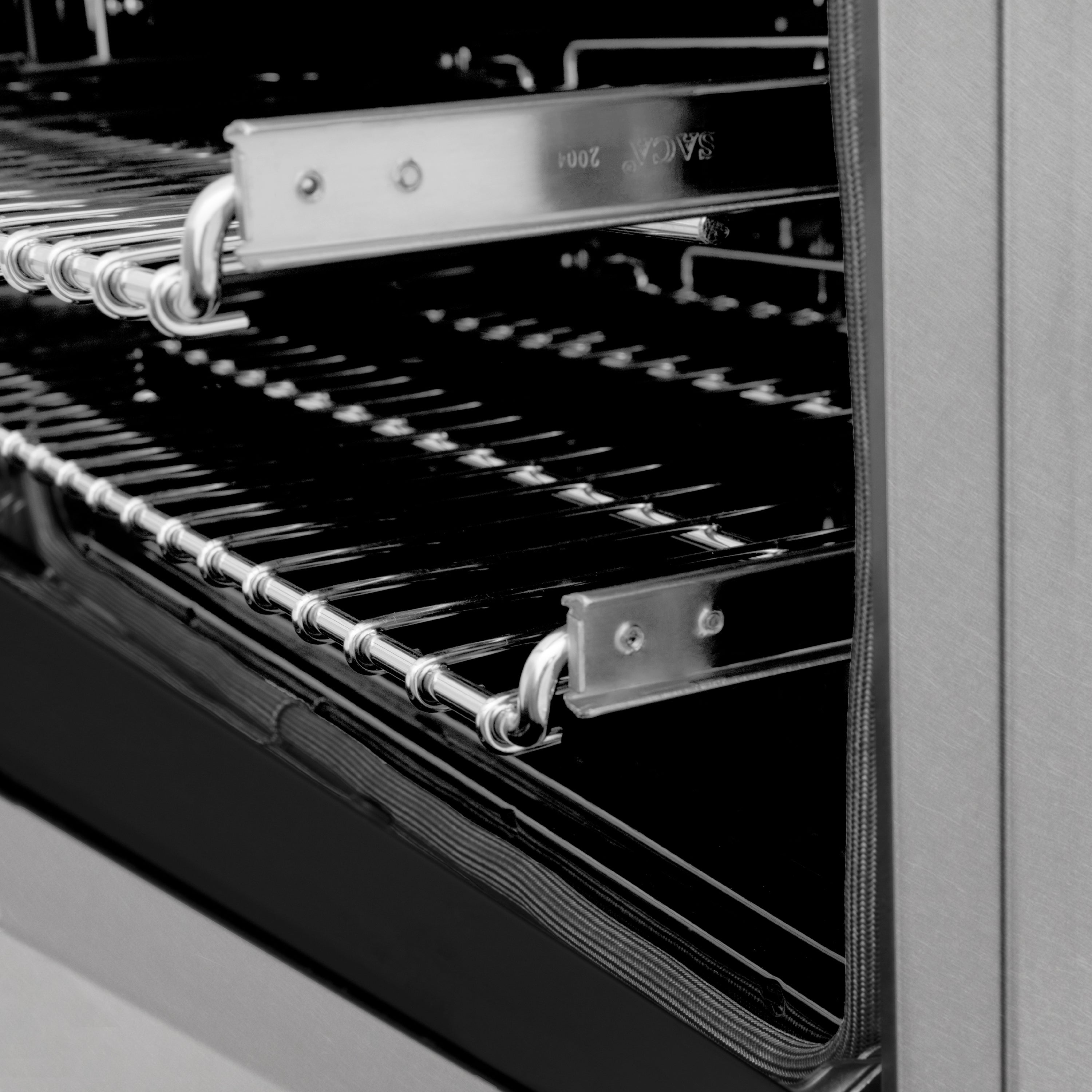 ZLINE 48 in. 6.0 cu. ft. Range with Natural Gas Stove and Natural Gas Oven in Fingerprint Resistant Stainless Steel (RGS-SN-48)