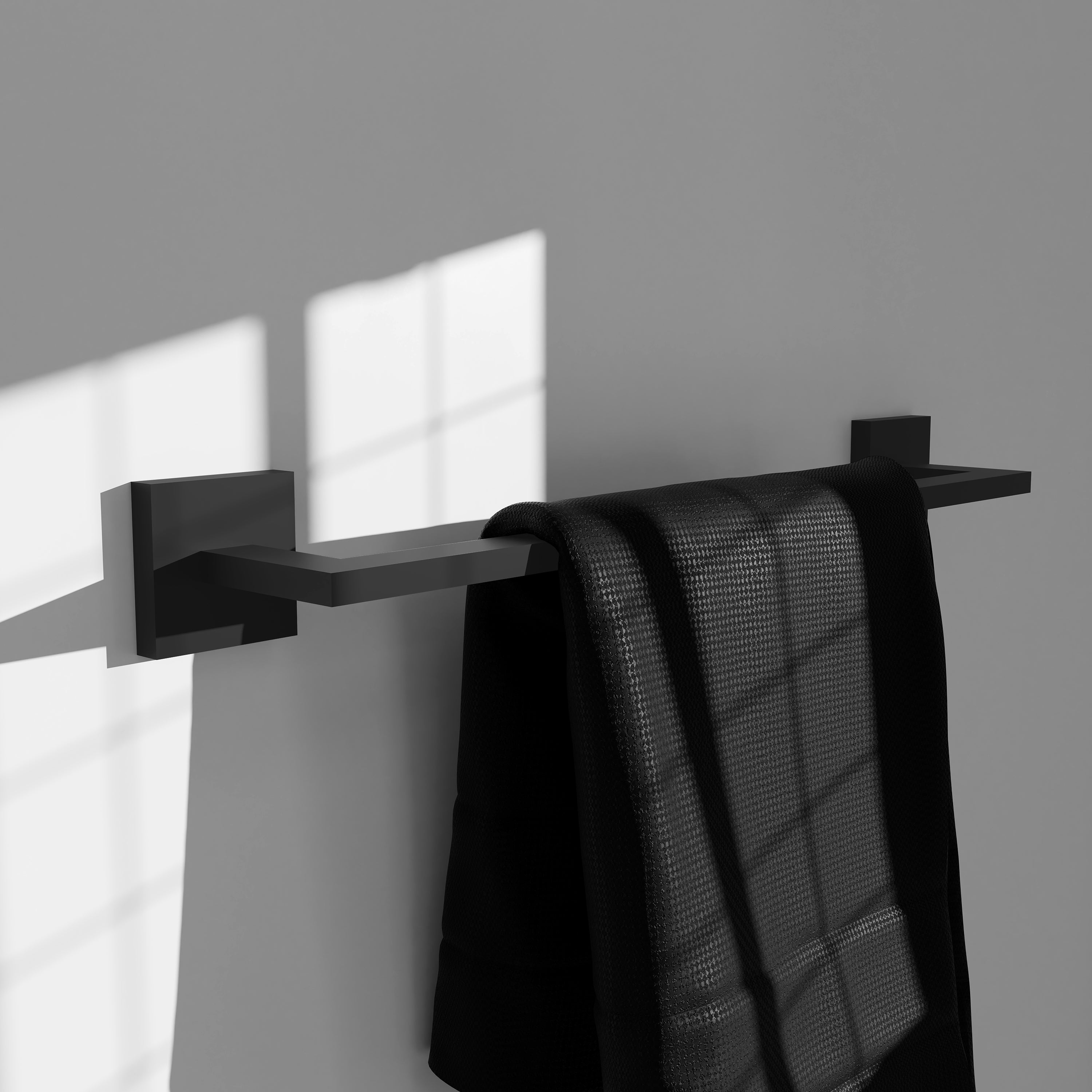 ZLINE Rubicon 18 in. Towel Rail in Matte Black (RBCN1-TR18-MB)