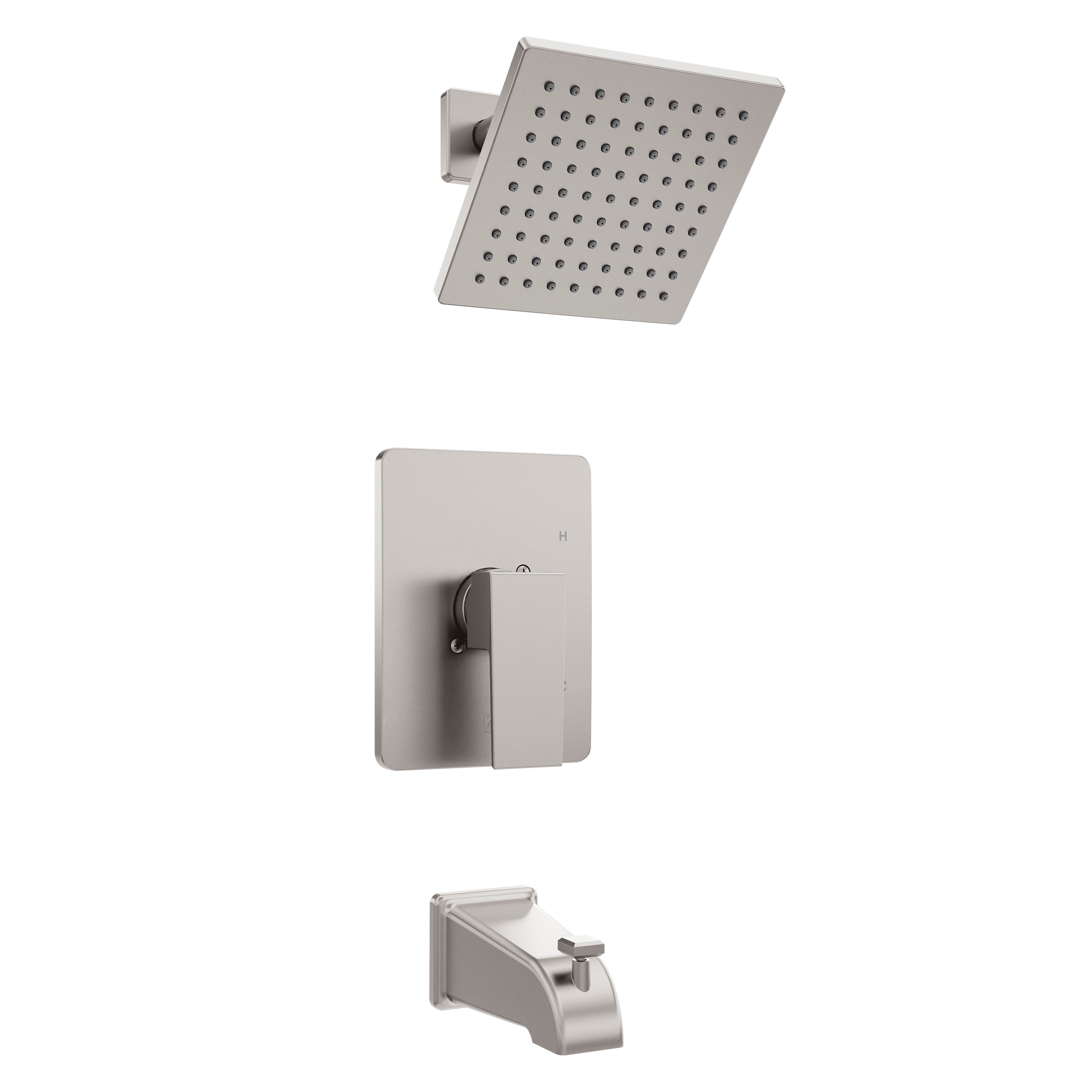 ZLINE Rubicon Modern Shower System in Brushed Nickel (RBCN2-SHS-BN)